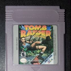 Tomb Raider GBC Video Game Cartridge Gameboy Color 