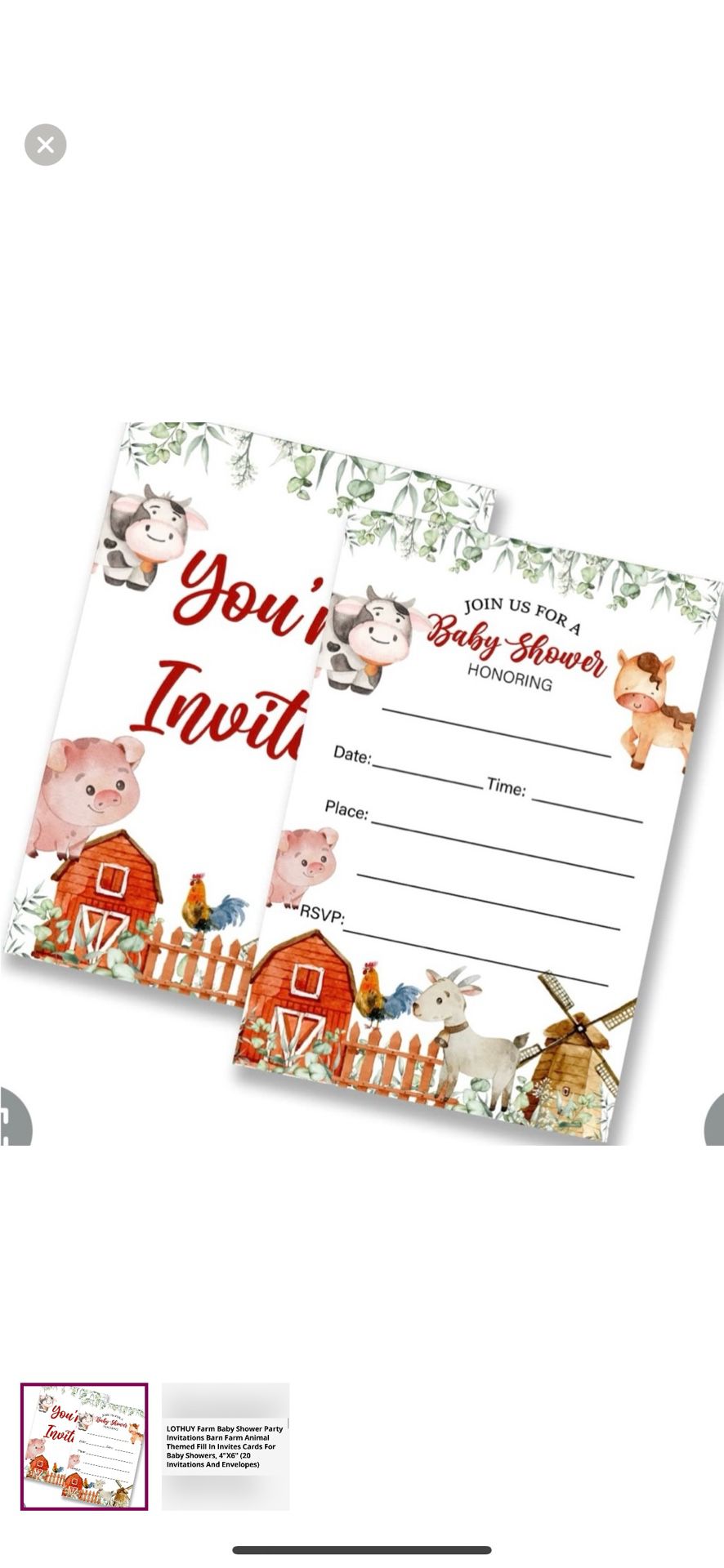 Party Invitations 3 Packs 1 Price $15