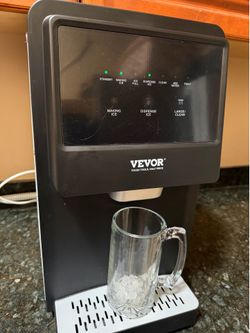 Ice Maker 62 lbs./24-hour Self-Cleaning Countertop Nugget Ice Dispenser with 6 lbs. Ice Storage, Stainless Steel