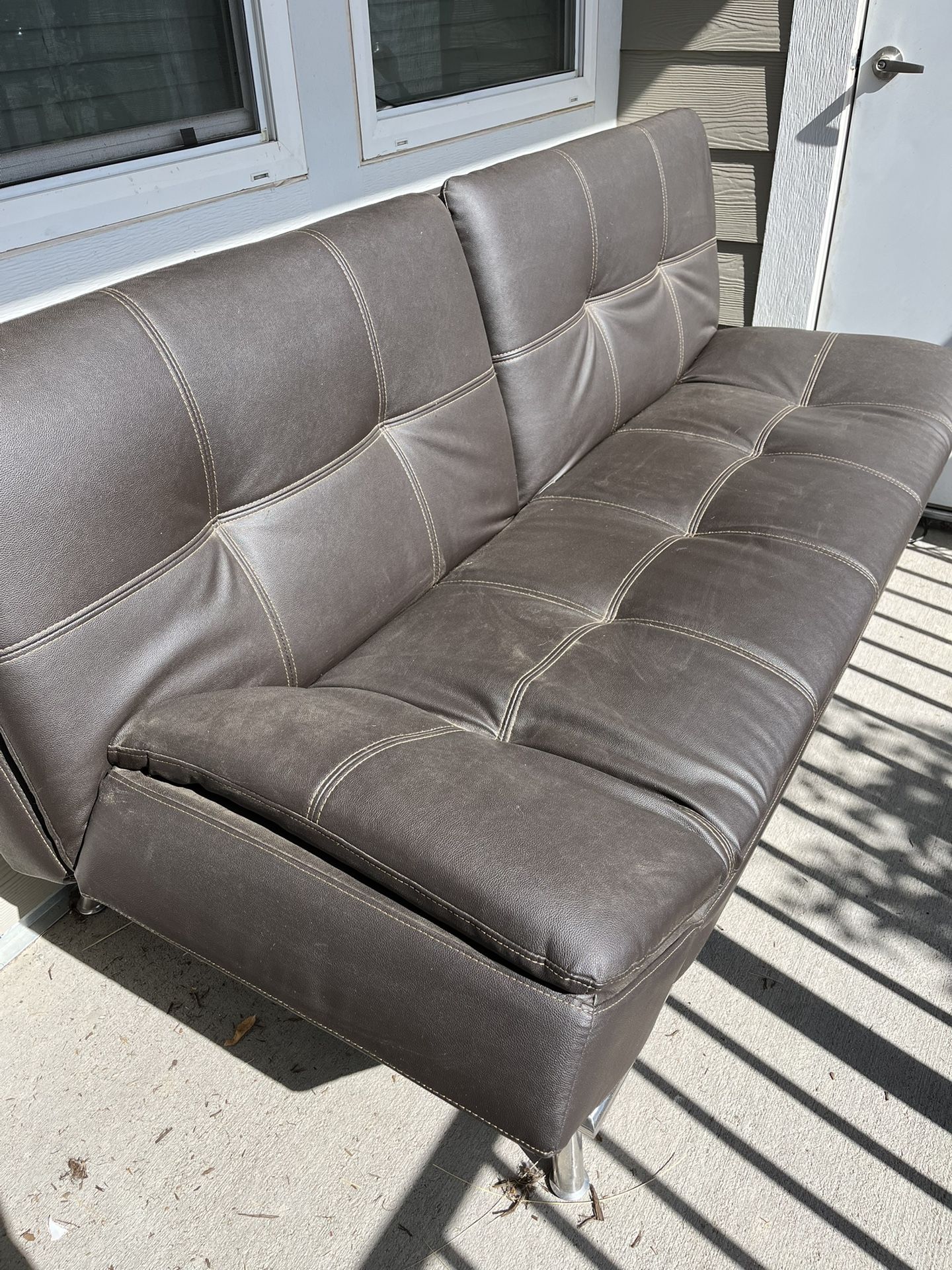Leather Futon