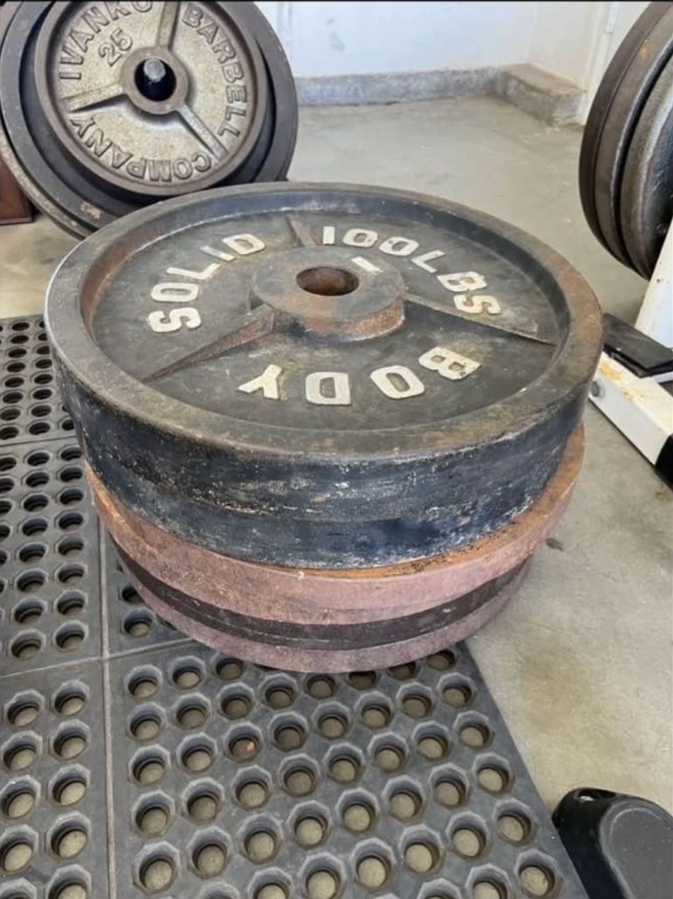 100lbs Olympic Weight Plates