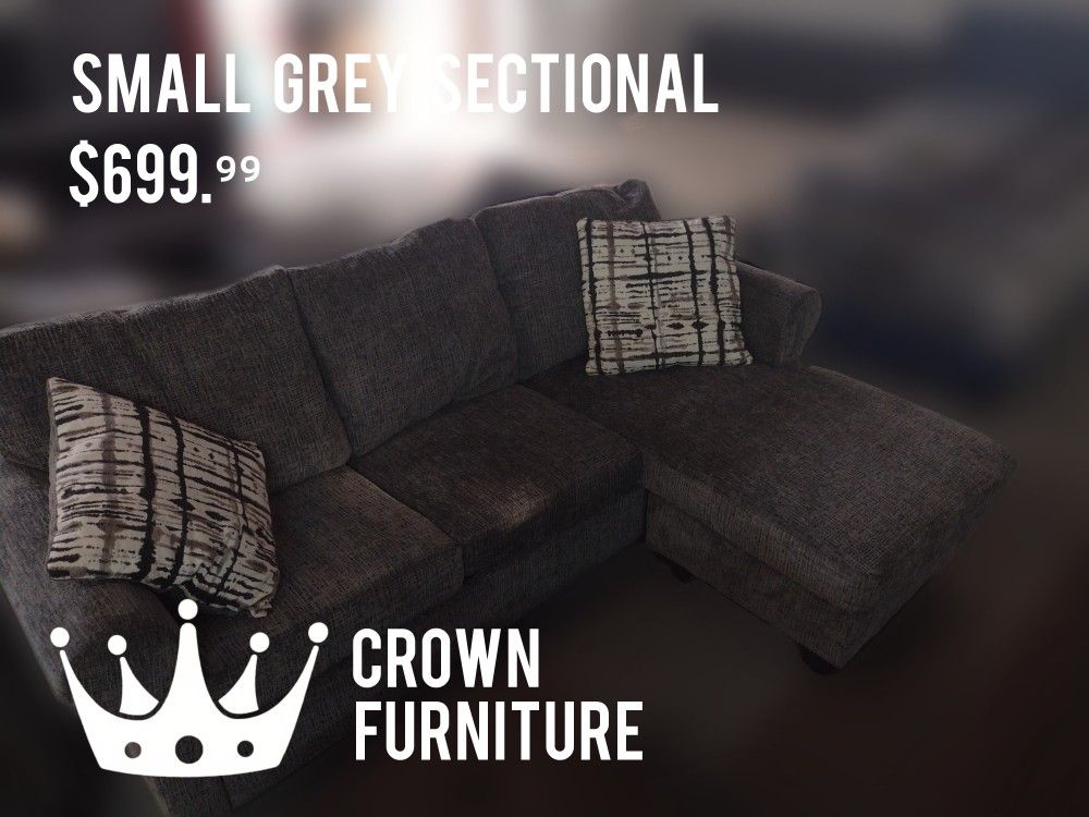 Small Grey Sectional