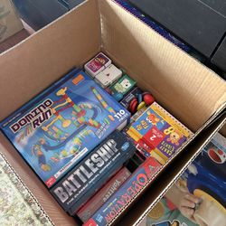 Boxed Up Fun – Board Games Galore!  