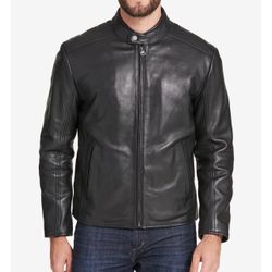 Men small Marc New york Leather Jacket