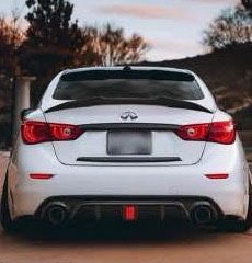 Q50 Diffuser With Third Light Carbon Fiber Look