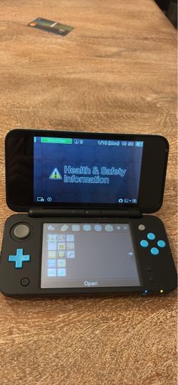 Nitendo 2ds xl black/turqoise edition