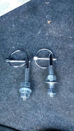 Hood pins