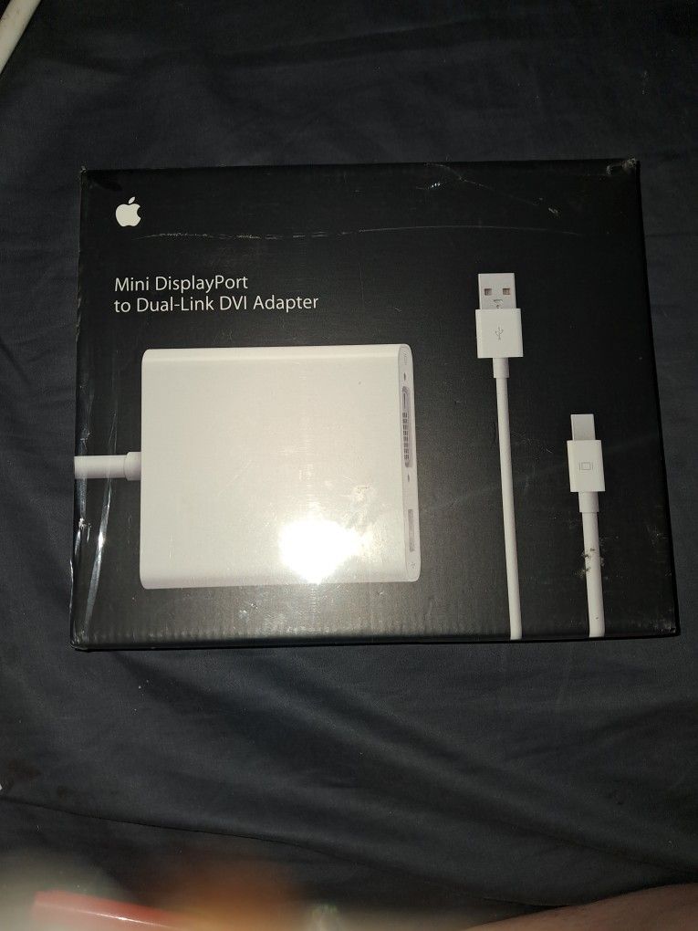 Apple Mini DisplayPort To Dual-link Dvi Adapter
