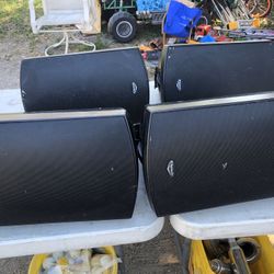 Klipsch CA-650T 6 1/2" 2-Way Weather Resistant Outdoor Speaker in Black