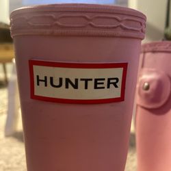 Pink Hunter Rain Boots 