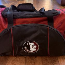 Logo Athletic Florida State FSU Seminoles Wheeled Duffle Bag Luggage