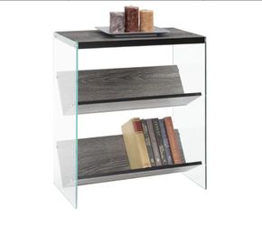 Bookshelf - 3 tier (Weathered Gray)