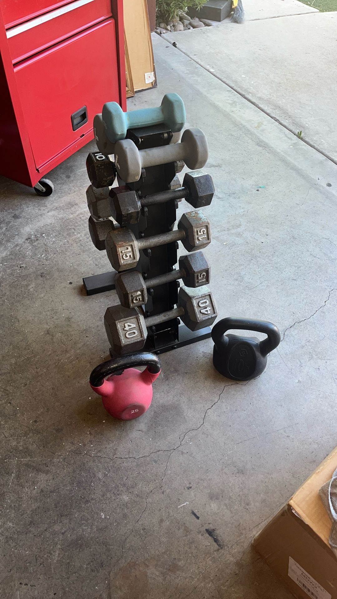 Dumbbells. 150lbs 