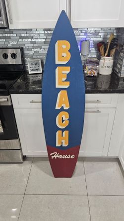 Beach house sign