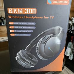 BKM  300 Wireless Headphone For TV
