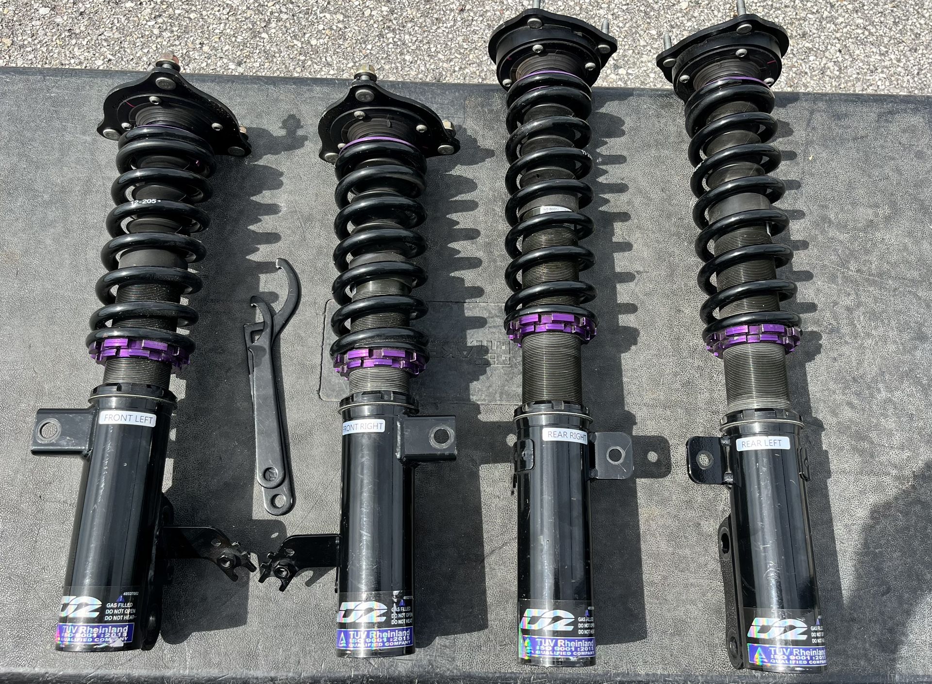 D2 Coilovers CAMRY Se 2012-2014