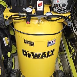 30 gallons Dewalt air compressor
