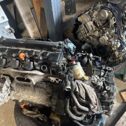 2009 Honda Civic Motor And Trasmitían 850