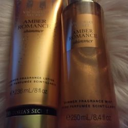 Amber Romance Shimmer 2pc set