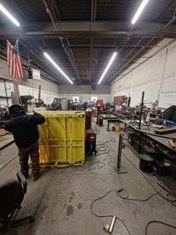 we are fabricators and we have mobile welders