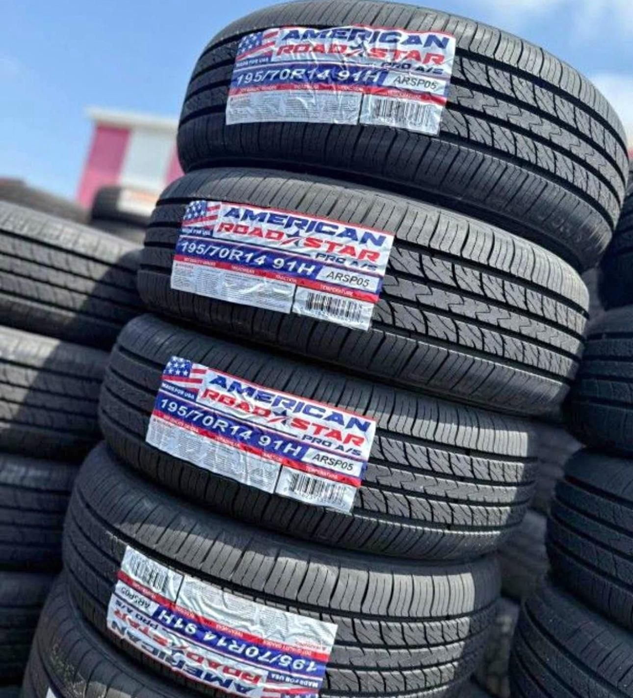 🇺🇸🇺🇸vendo 195/70/R14 Nuevas Instacion Y Balance American