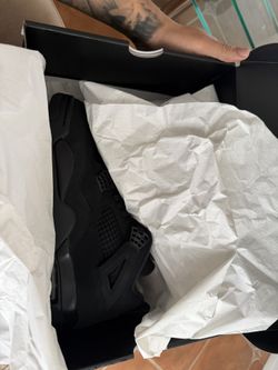 Air Jordan 4 Black Cats Sz 10