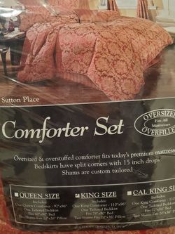 ***Gorgeous King Size Comforter Set**
