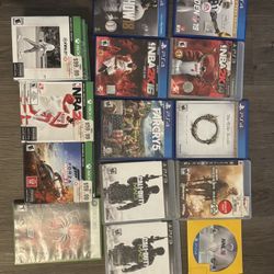 xbox, ps4, xbox 360, ps3 games