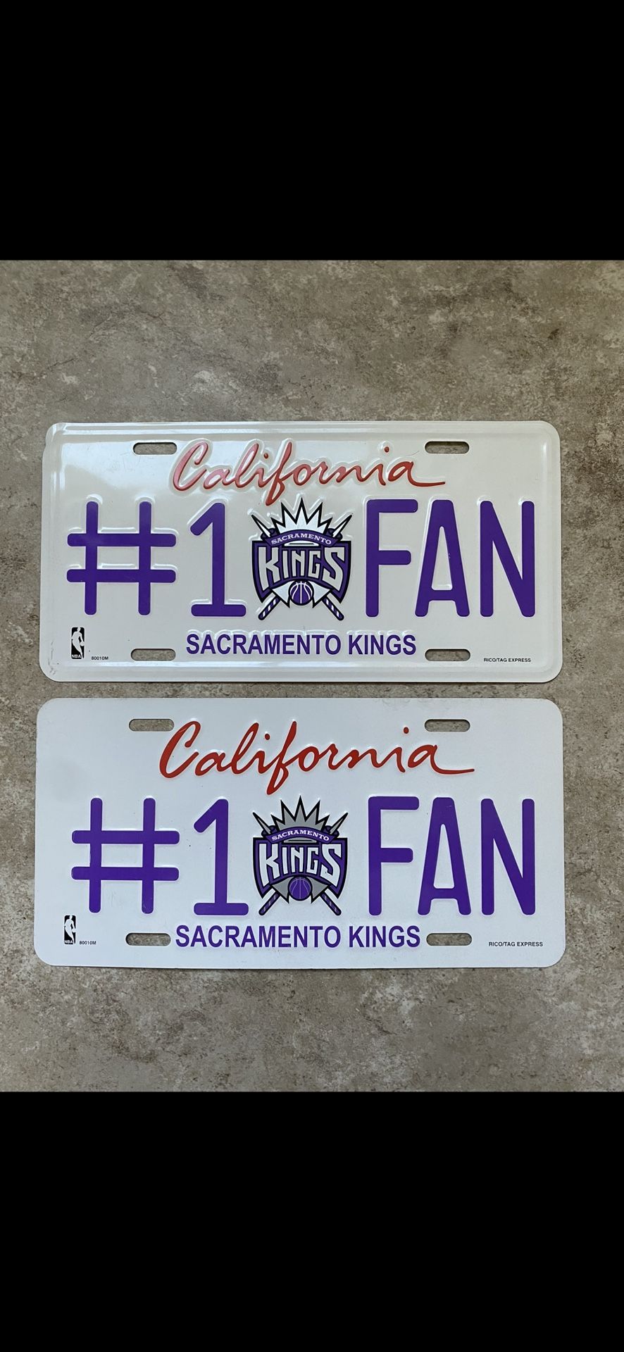 Sacramento Kings License Plates