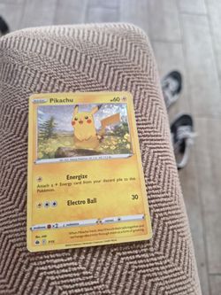 Rare original holo pickachu