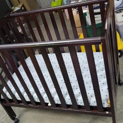 Babyfoldable Crib Comes With Matress