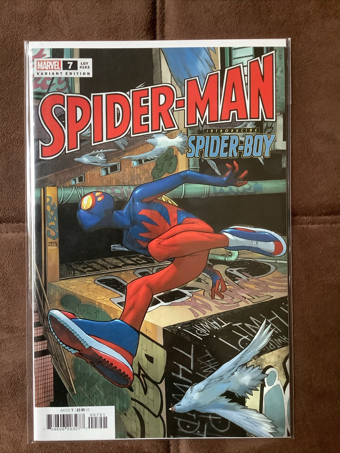 Spider-Man #7 First Spider Boy Appearance On Cover