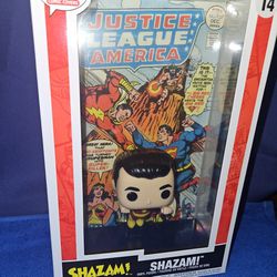 Funko Pop! Comic Covers  DC - Shazam 14 Justice League America Shazam! Vinyl