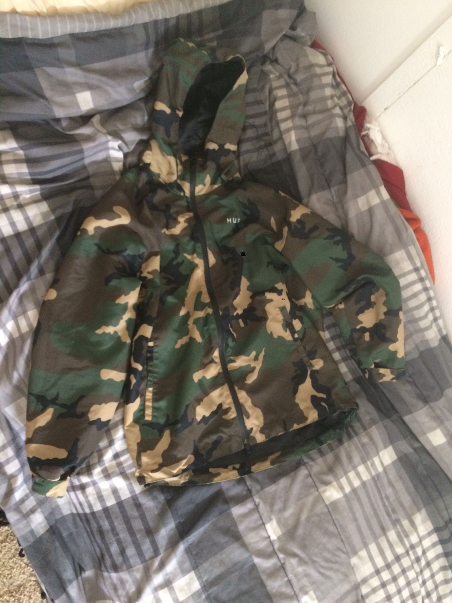 Camo HUF Windbreaker