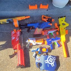 Nerf Gun Lot 