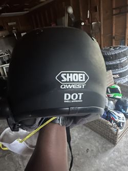 Shoei Open Face Dot Helmet