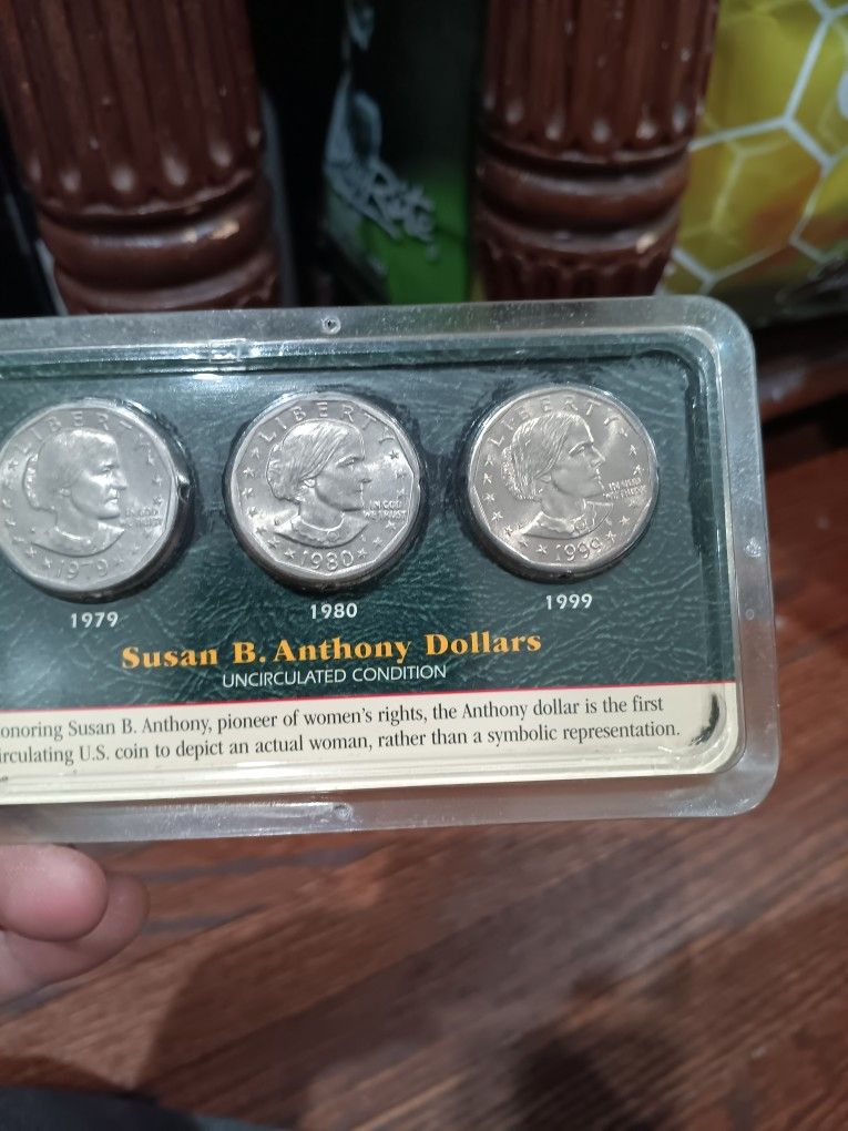 Susan B Anthony dollars