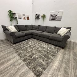 Gray Sectional Couch - Free Delivery 
