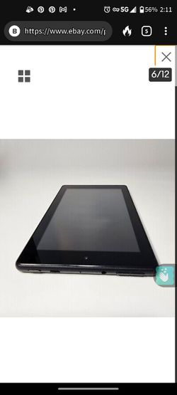Amazon 7in Kindle Fire 16g Tablet With Protective Case and Charger  Thumbnail