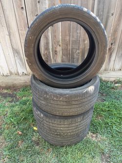 Set of 4 used tires 225/45/R17 HANDKOOK