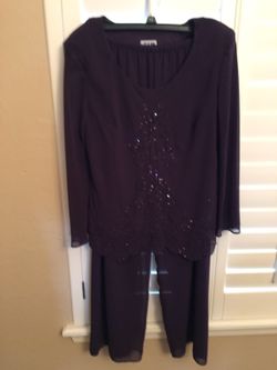 Two piece formal wear