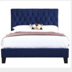 Open box Transitional Tufted California King Size Bed