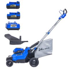 Electric Lawn Mower Battery E Lawn Mower Batteries Charger Included 