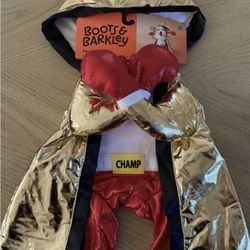 Boxing Champ Frontal Halloween Dog Costume Size XL