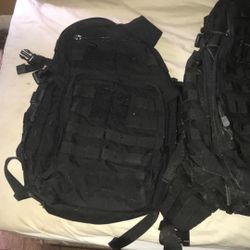 5.11 Tactical Back Packs One Large One Small 