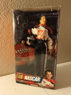 2003 NASCAR Road Champs Tony Stewart #20 Home Depot Driver Doll Action Figure