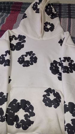 White/ Black Denim Tears Hoodie