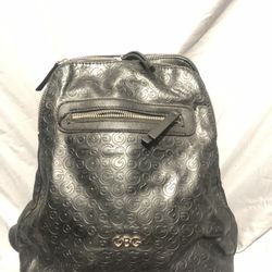 Guess Small Black Backpack Purse 