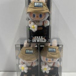 POP MART x The Monsters Fall In Wild Series - Vinyl Plush Doll Pendant