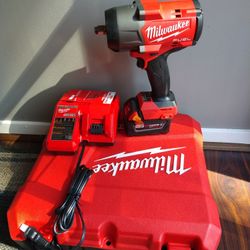 Milwaukee M18 Fuel 1/2 High Torque Impct Combo Brand New Firm Price Non Negotiable (2967 22)